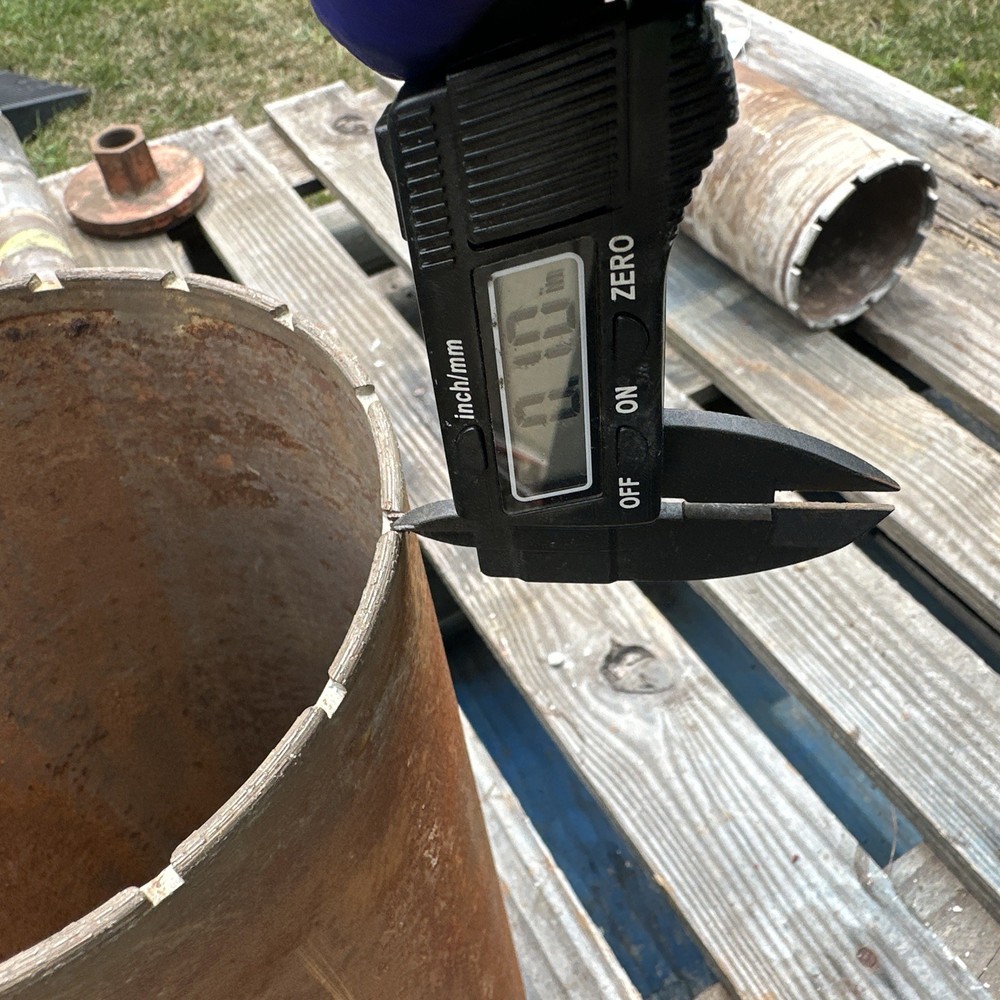 6” x 13.5" Core Drill Bit Diamond Core Drill Bit