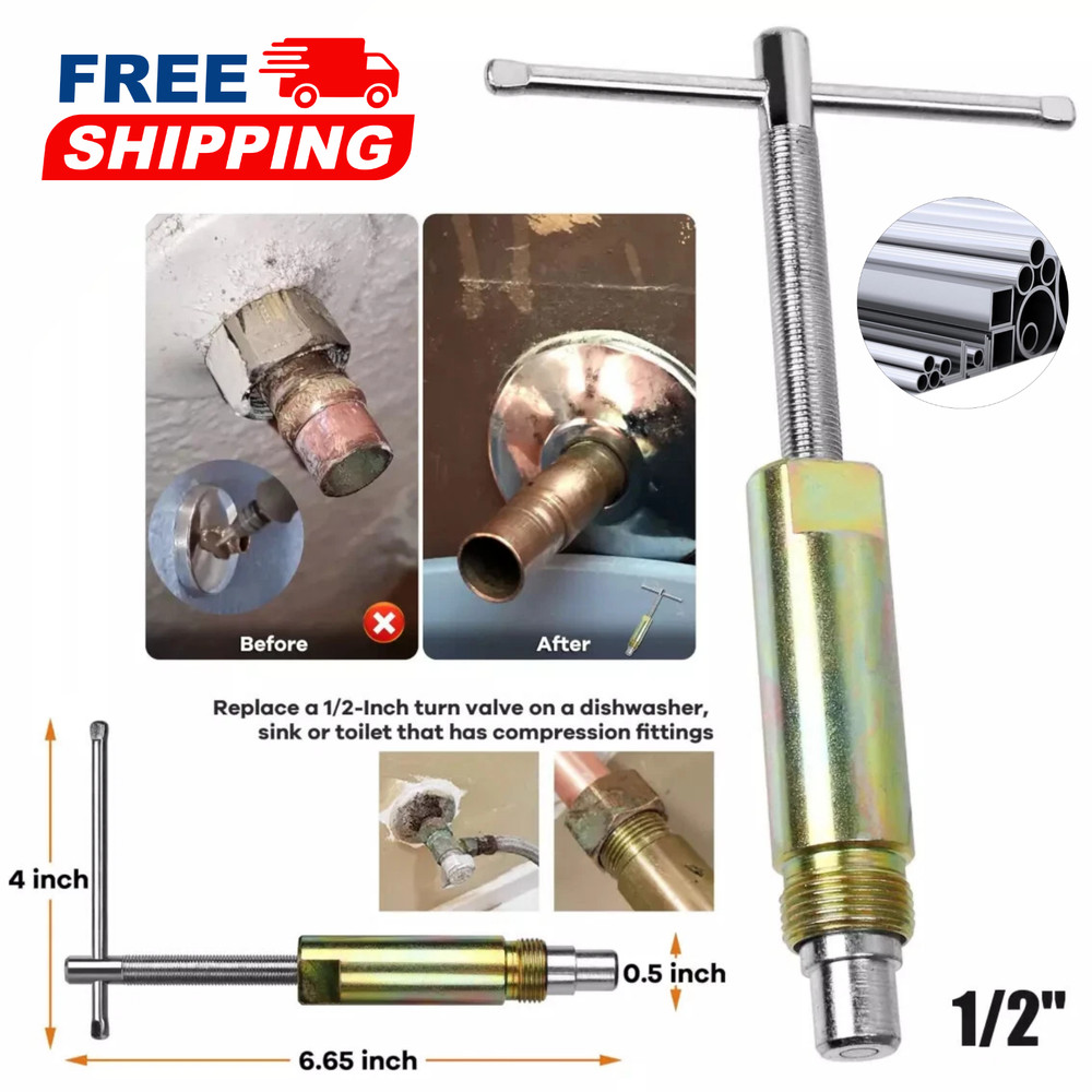 Plumbing Tools Compression Ring Removal Tool for Sleeve Puller Remover 1/2-Inch