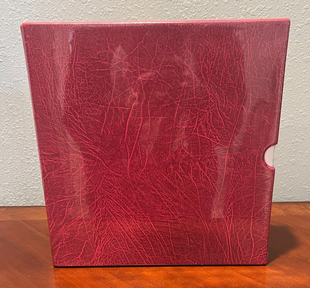 Lighthouse Red Slipcase for Album Binder ZAYIX