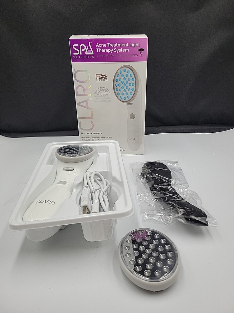 Spa Sciences Claro Acne Treatment Light Therapy System