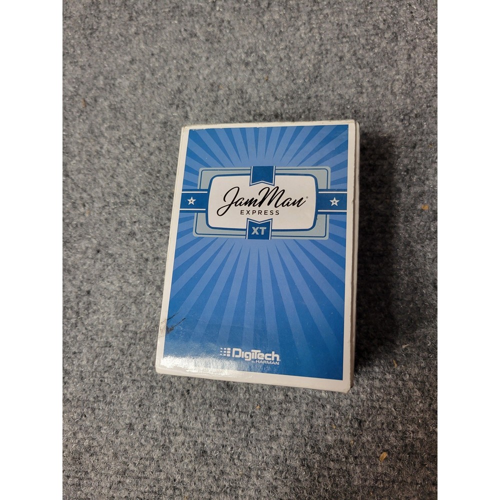 DigiTech JamMan Express XT Compact Stereo Looper Pedal Blue JMEXPXT