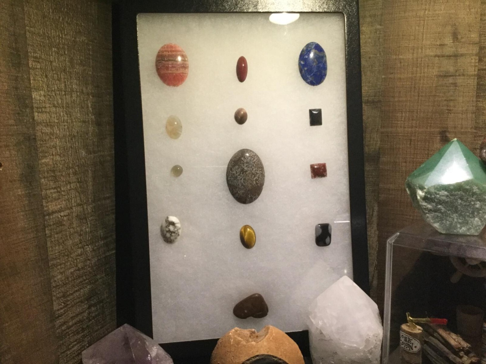 Riker Display Case 12 x 8 x 3/4 Arrowheads Fossil Pin Medal Coins USA Shadow Box