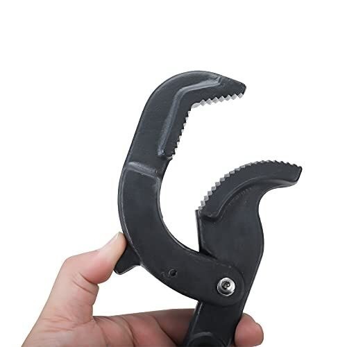 4Pcs Adjustable Pipe Wrench Quick Multi-functional Self-Adjusting Wrench Spanner