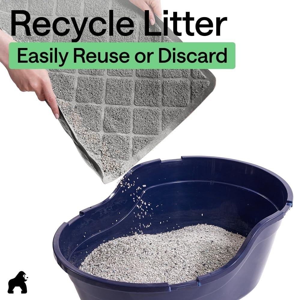 Cat Litter Trapping Mat for Scatter Control
