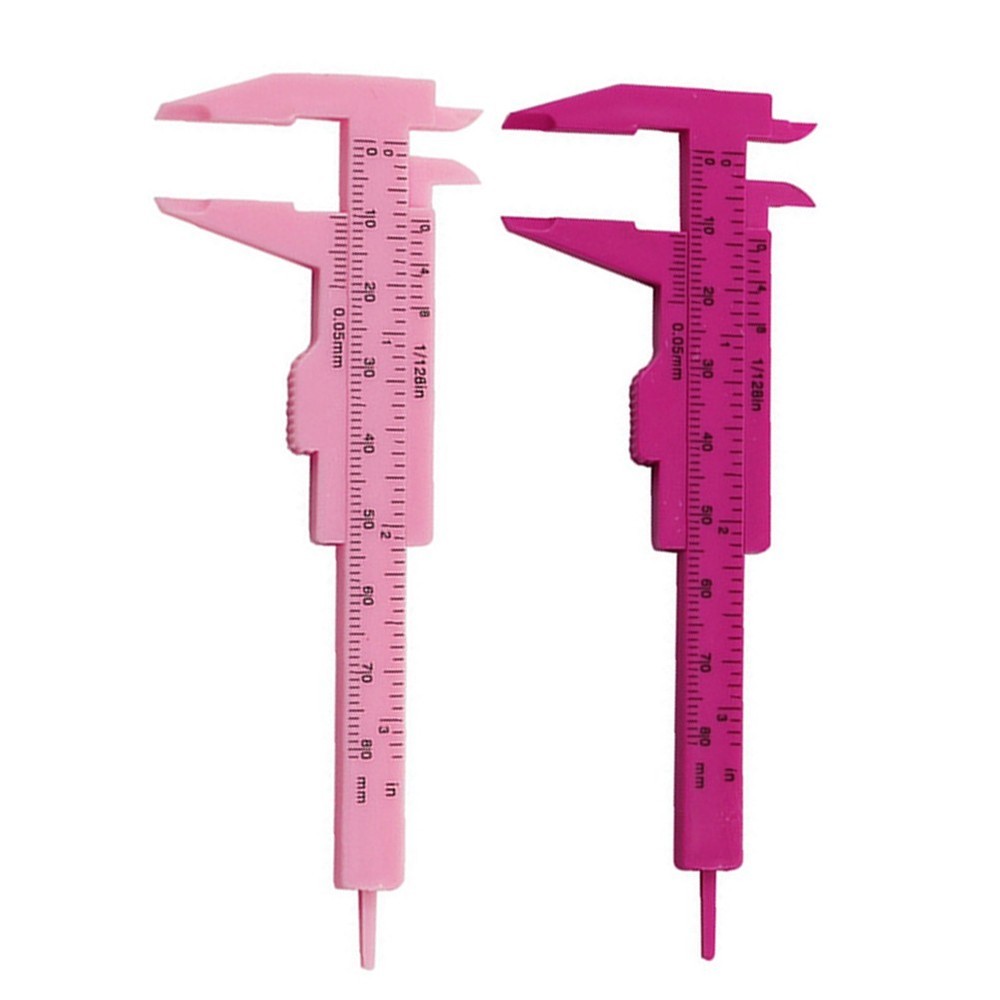 Ruler Calipers For Measuring Depth Lightweight Measuring Tools Plastic