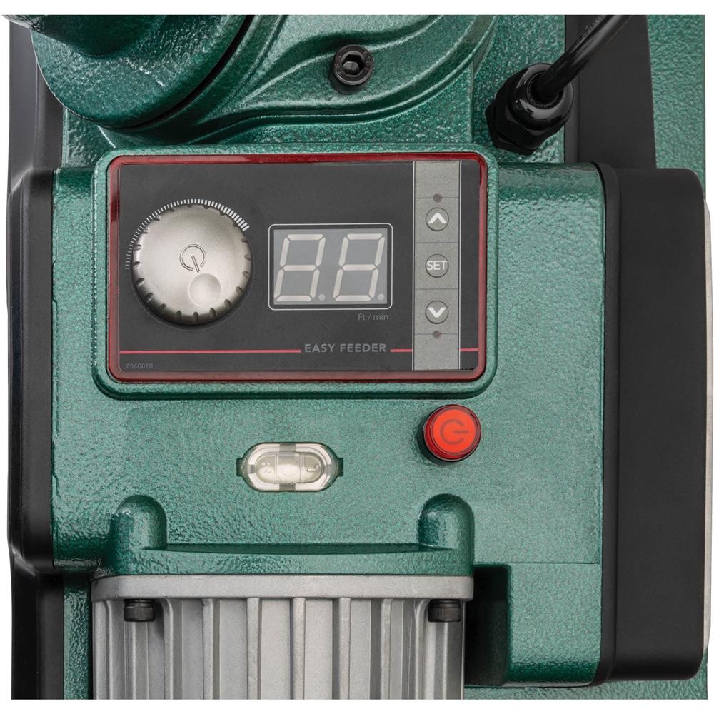 T33295 2/3 HP Variable-Speed 7-Roller Power Feeder, Single-Phase