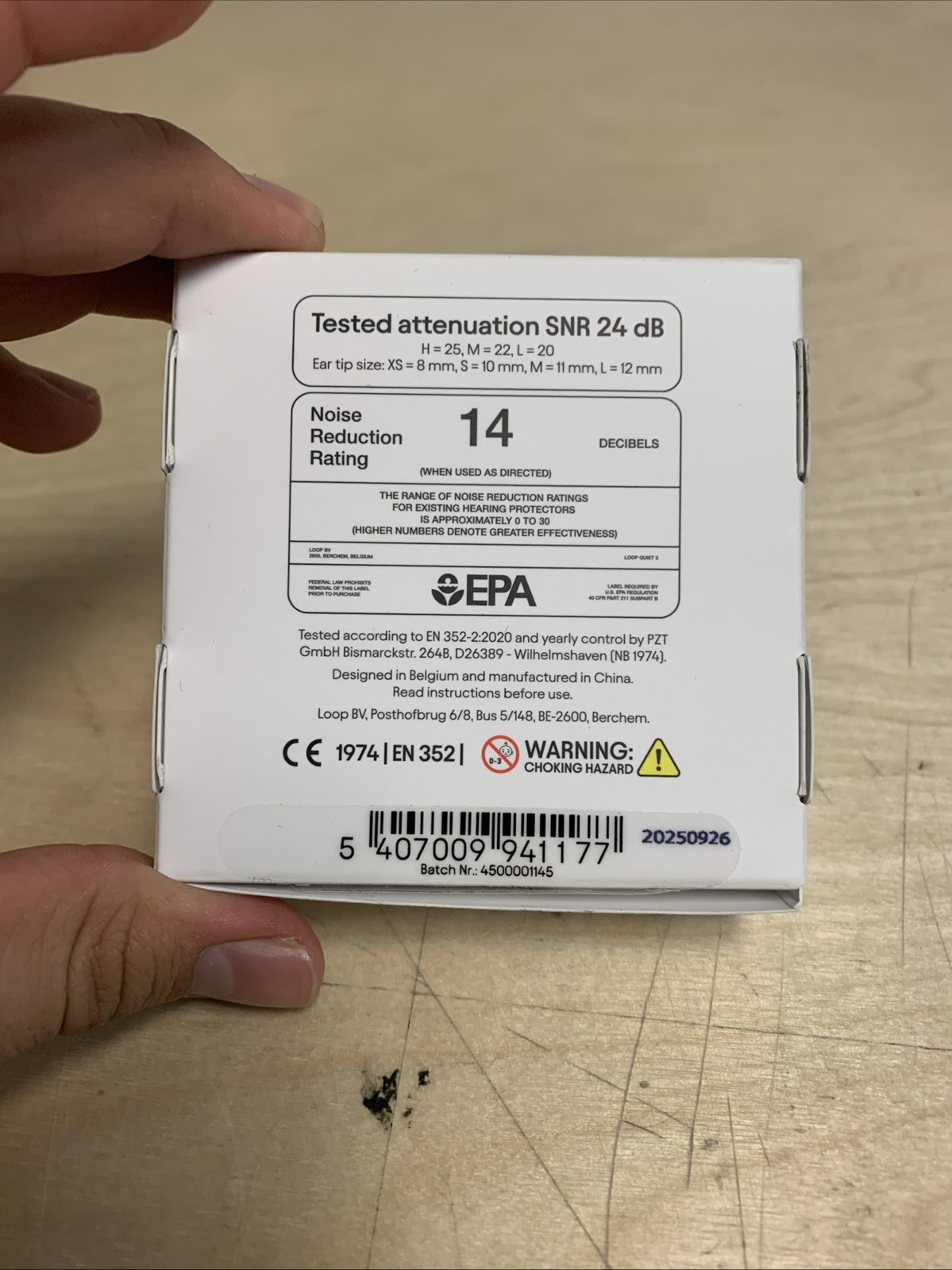 Loop Quiet 2 Earplugs White Noise Canceling Earbuds