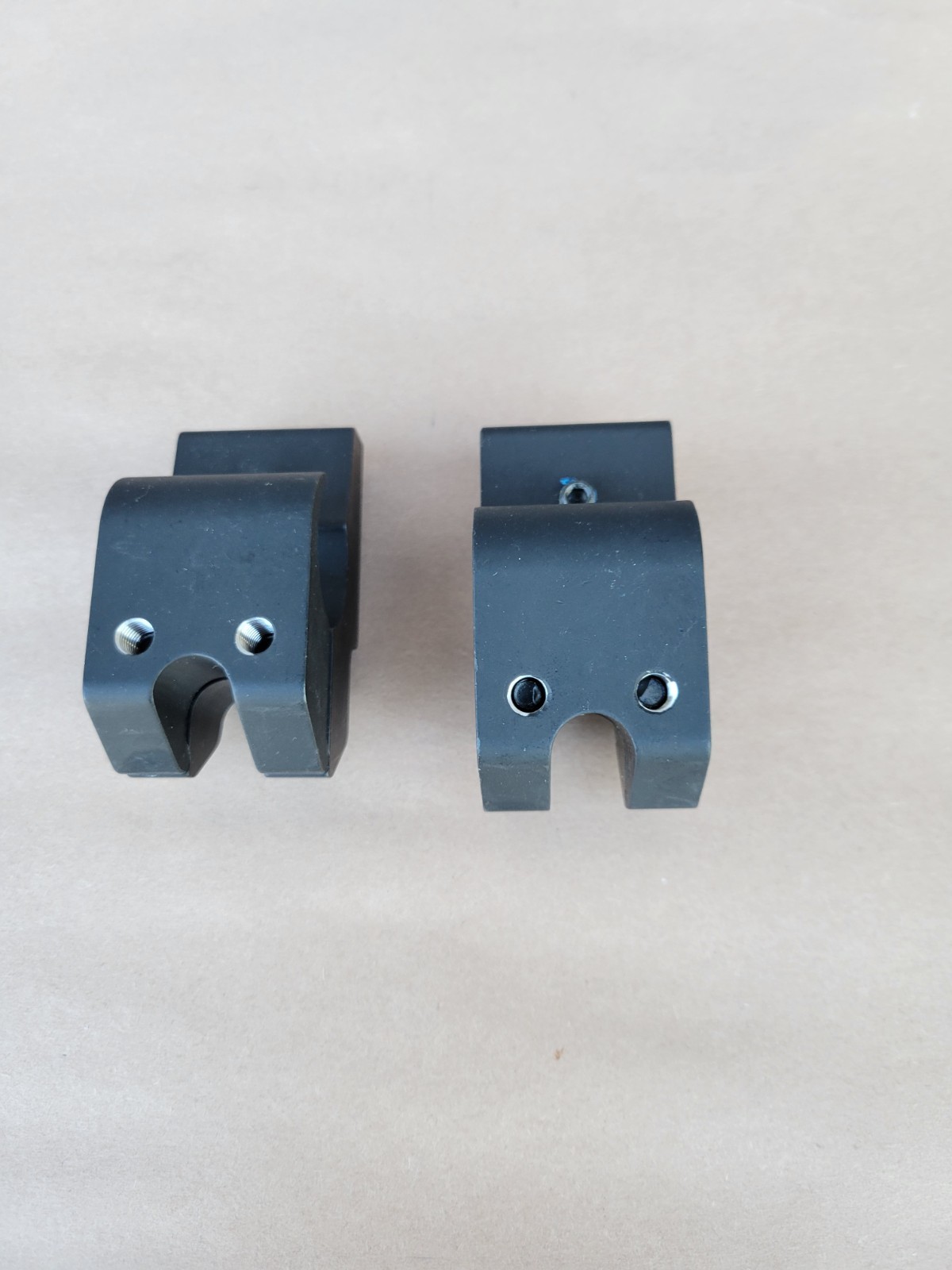 Quickie Wheelchair Side Guard Receivers Mounting brackets Sideguards 2 1"