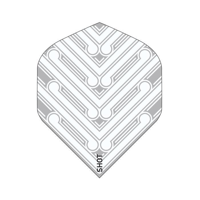 Shot Manu White Dart Flight Set-Standard