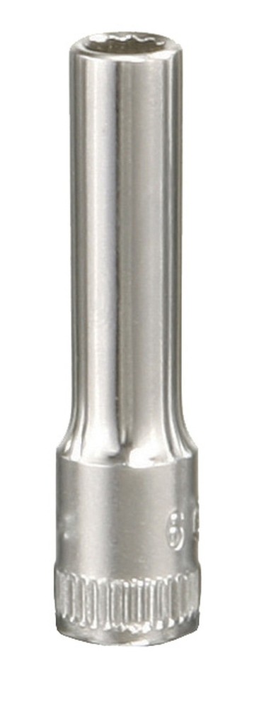 Genius Tools 1/4" Dr. 13mm Deep Hand Socket (12-Point) - 235213