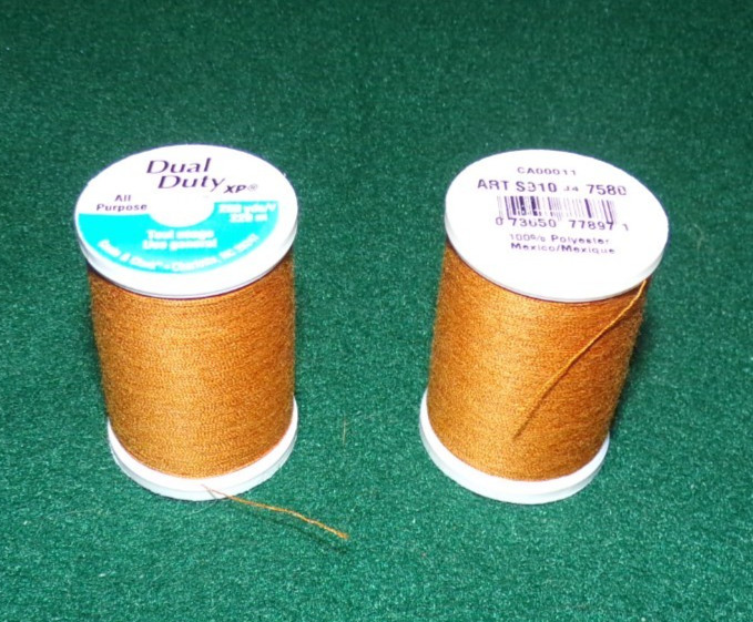 Dual Duty All Purpose Polyester Thread, 250 yards, Tortoise (7580)