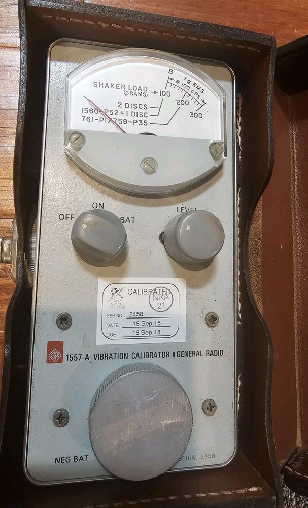GenRad Type 1557A Vibration Calibrator