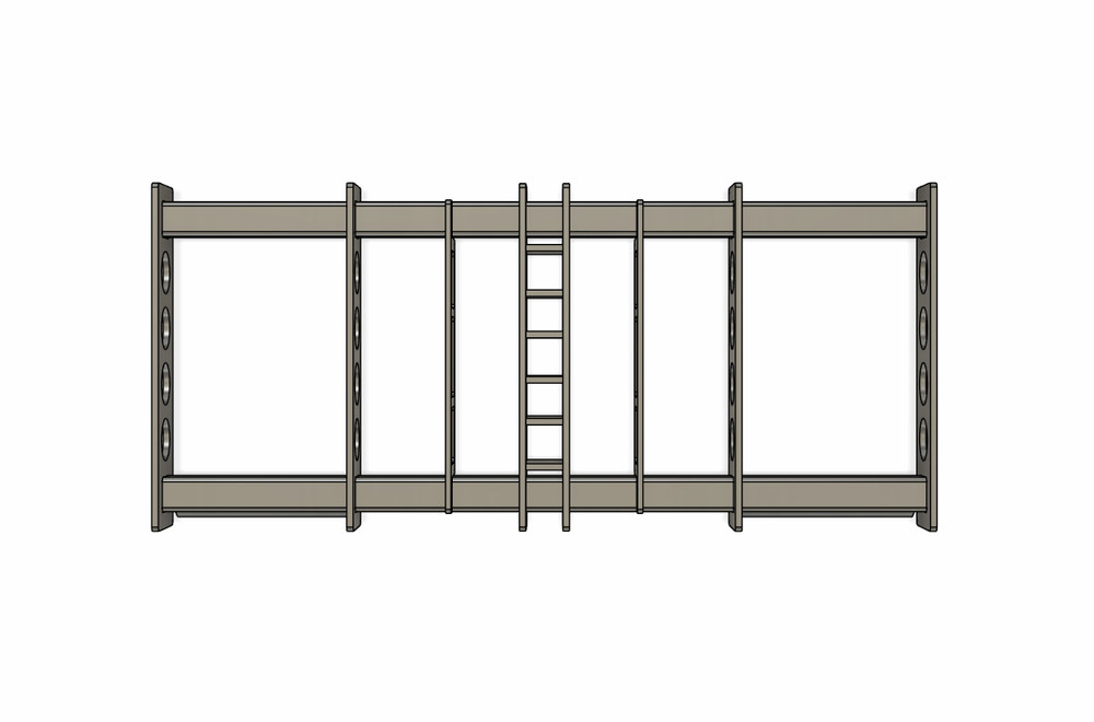 Skid Steer quick attach frame for Xsystem attachments.