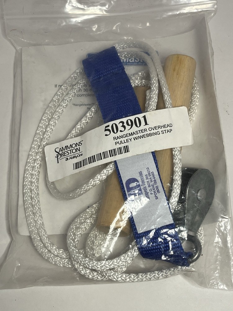 RangeMaster Overhead Shoulder Pulley Webbing Strap New