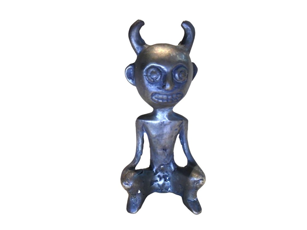 Bronze Devil Figurine Sculpture