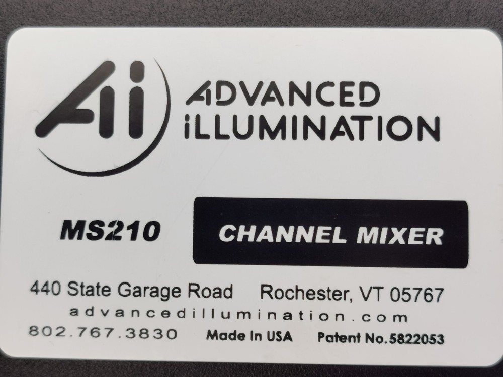 Advanced Illumination MS210 Channel Mixer