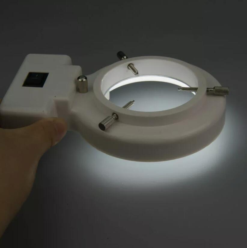 70mm Inner Diameter Ring Lamp Brightness Adjustable Microscope Light Source