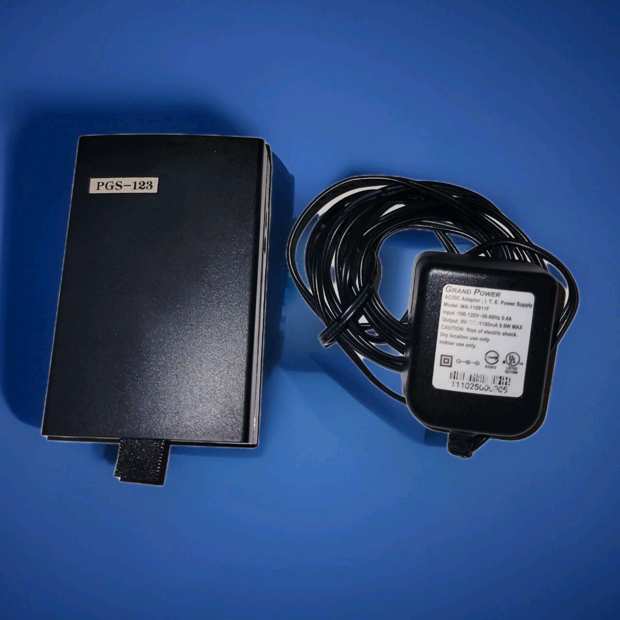 PGS-123 Pulsed Galvanic Stimulator Battery Operated Or With Power Adapter Tested