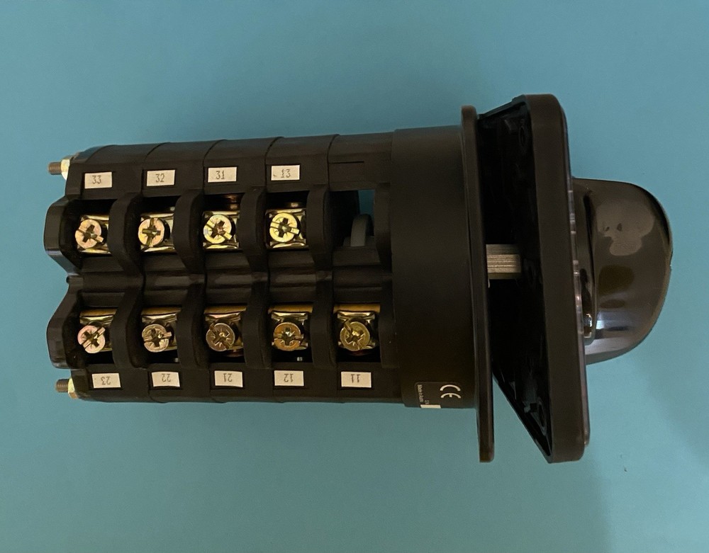 Benedikt & Jager 3 position rotary switch N40 E ST33 multi step switch