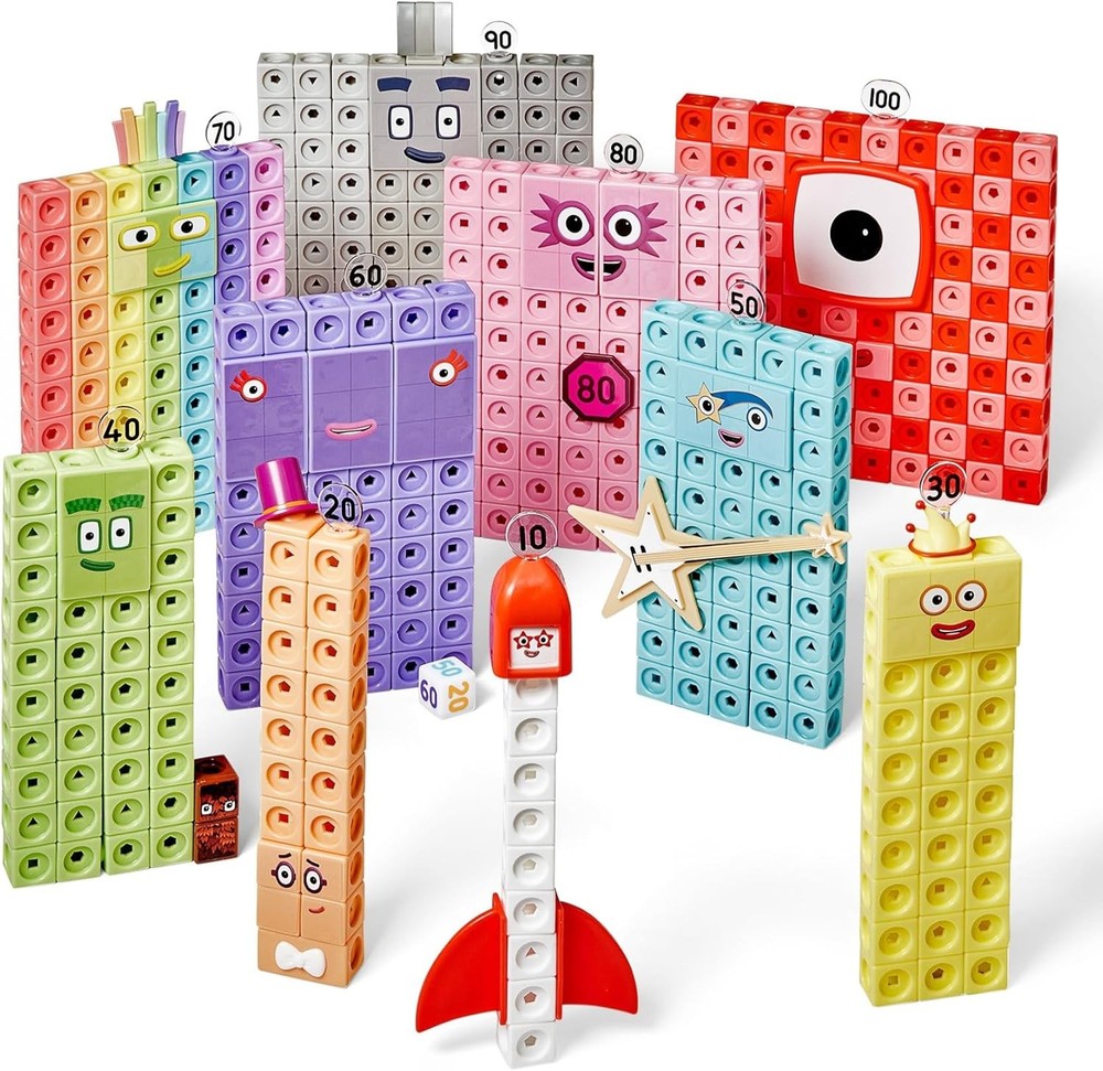 Heroes with Zeroes Mathlink Cubes Activity Set