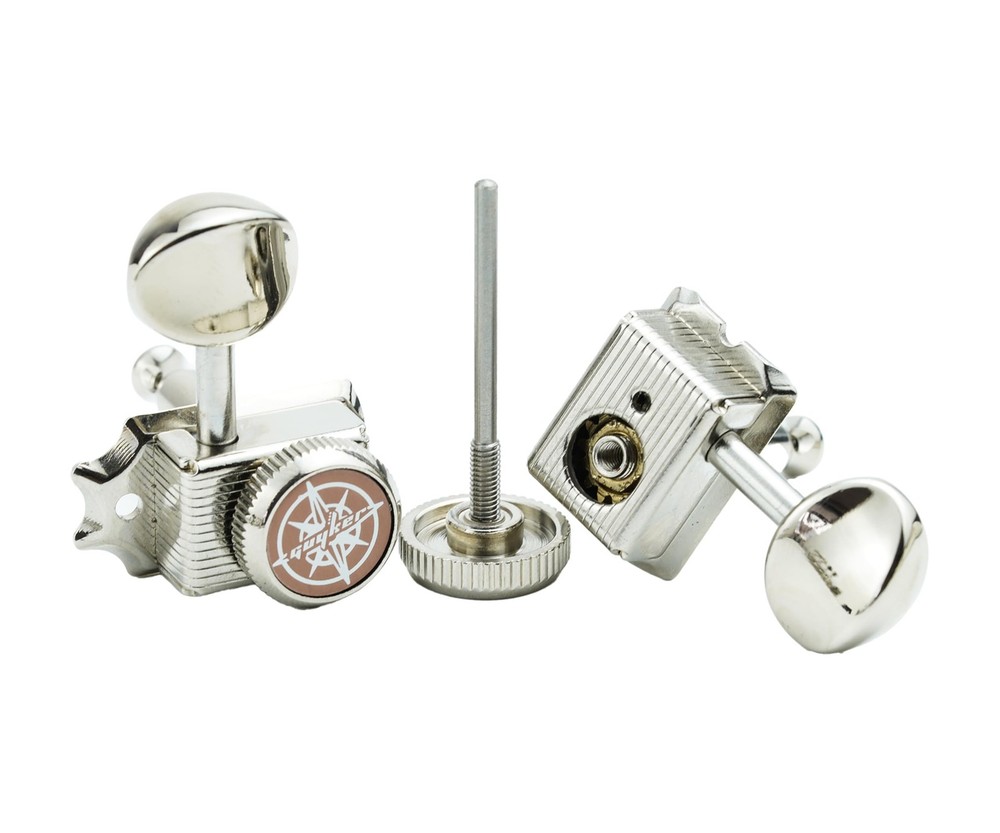 Guyker 6 Inline Vintage Guitar Lock String Tuners – Locking Tuning Key Peg