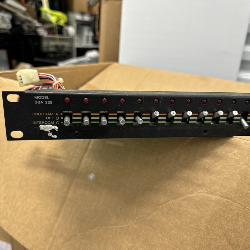 BOGEN Model SBA225 - 25-Key Station Panel Program Intercom