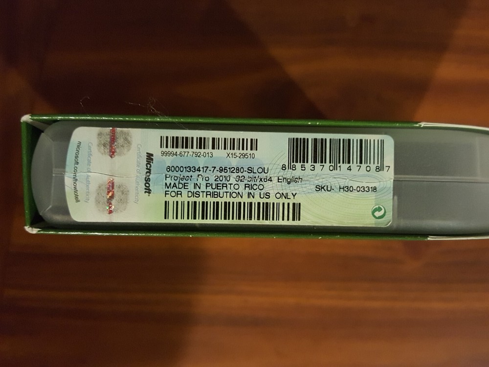 Microsoft Project Professional 2010 Full Version RETAIL