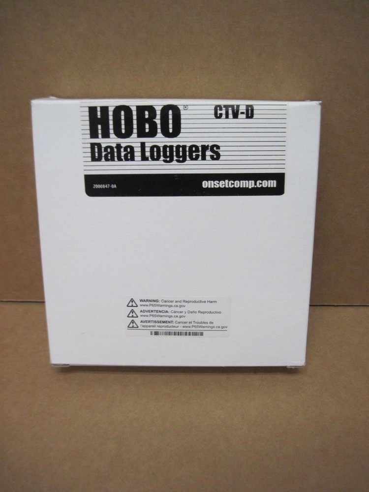 HOBO Onset CTV-D 20-200 Amp Split-Core AC Current Sensor Transducer