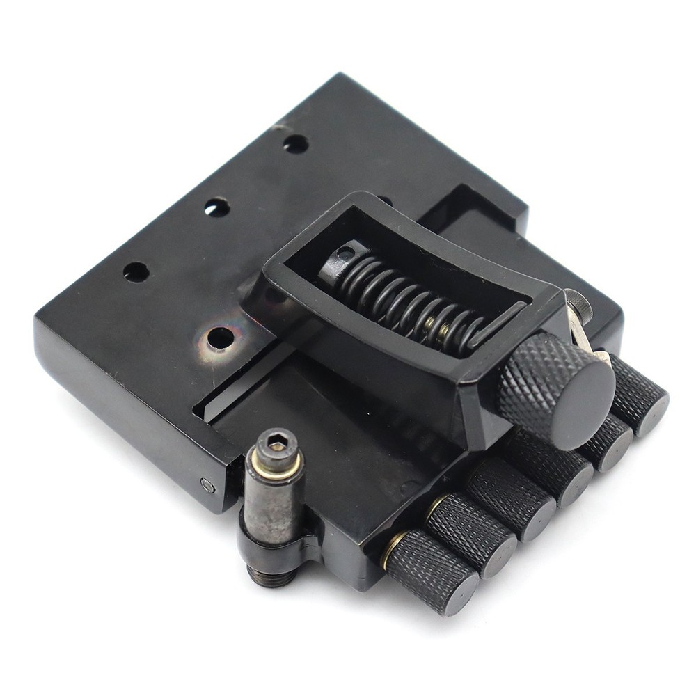 6 String Headless Electric Guitar Roller Tremolo Bridge with String Locks Black