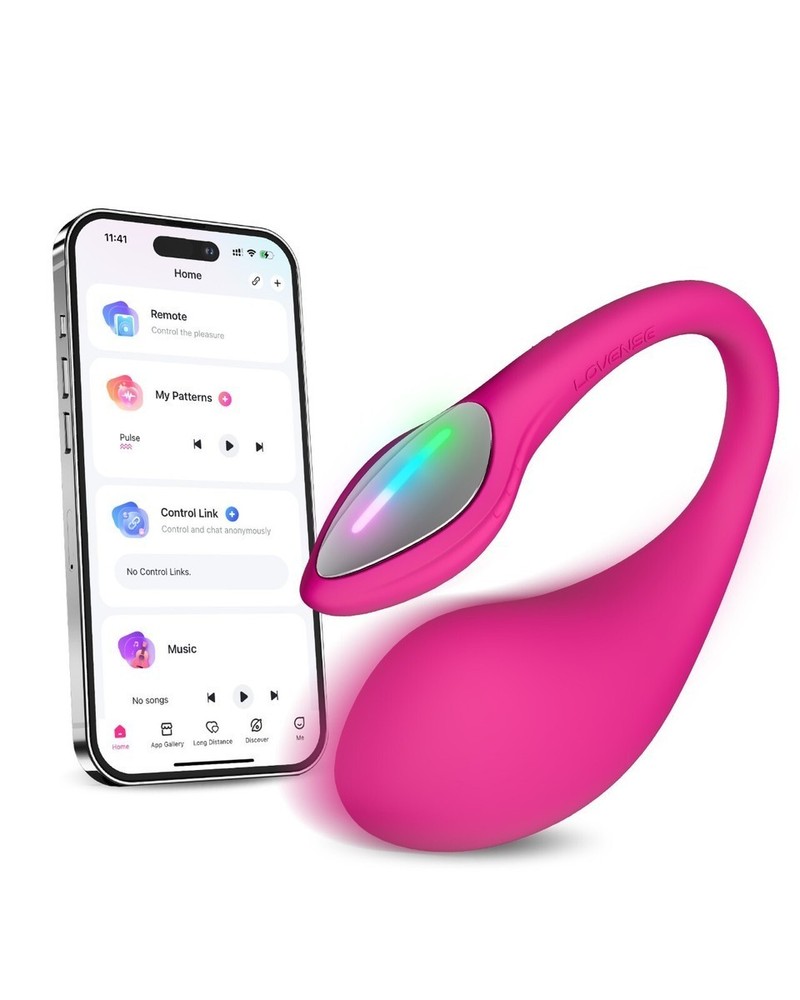 Lovense Lush 4 App Enabled G-Spot Egg Vibrator