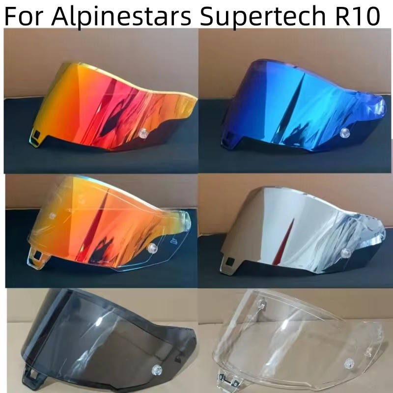 Helmet Visor Lens For Alpinestars Supertech R10 Motorcycle Helmet Lenses Shield