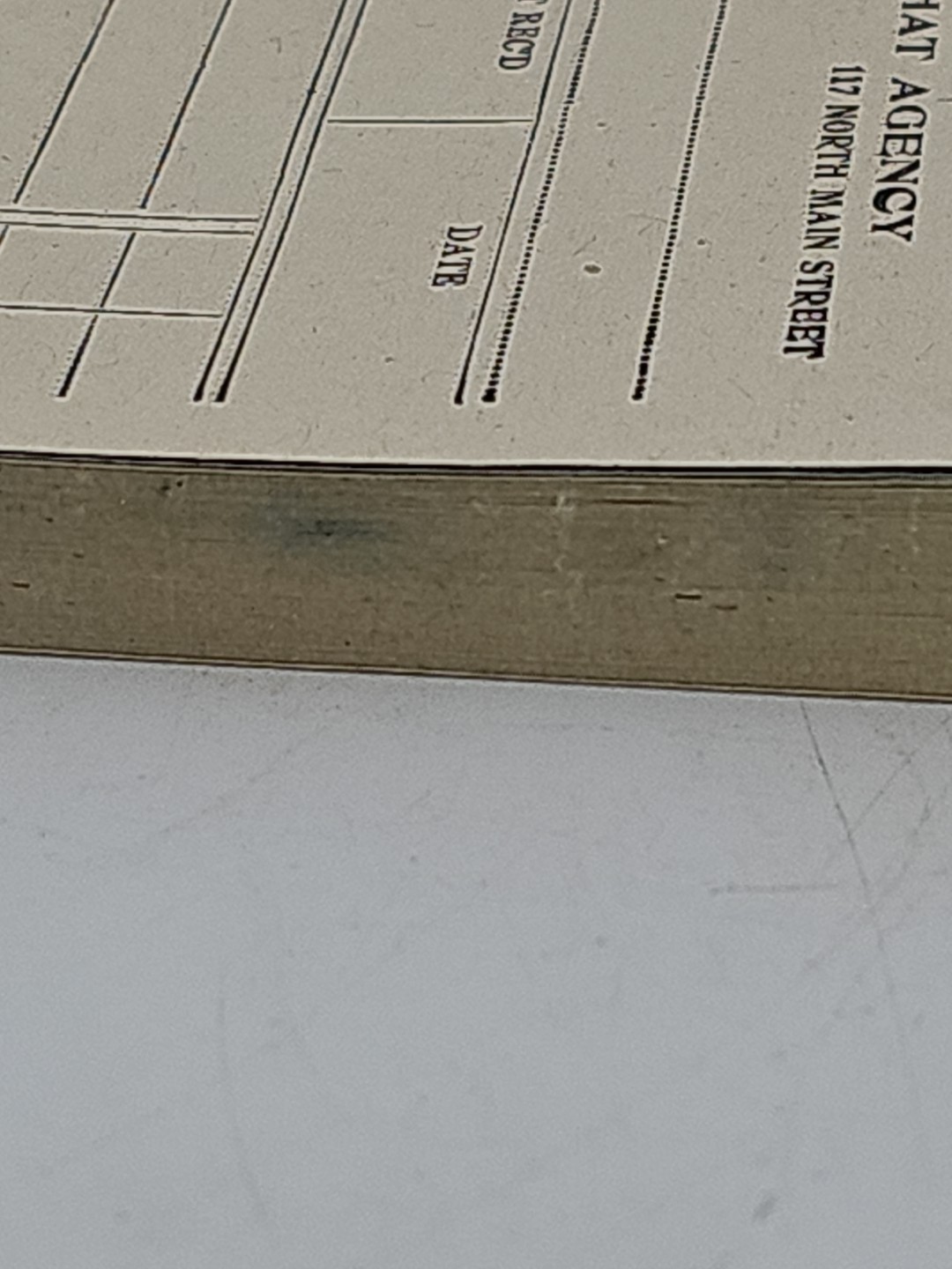 Vtg. 50 Recept Book forDunlap Hat Agency, 1901 Letterhead, Matter & Furmisher