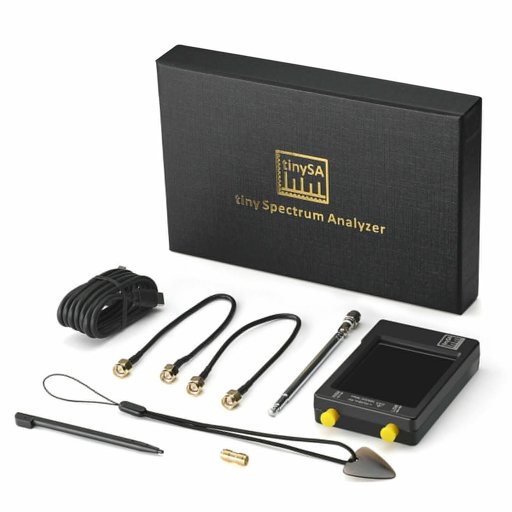 2.8" LCD Touch Control 100khz-960mhz Handheld Tiny Spectrum Analyzer tinysa Kit