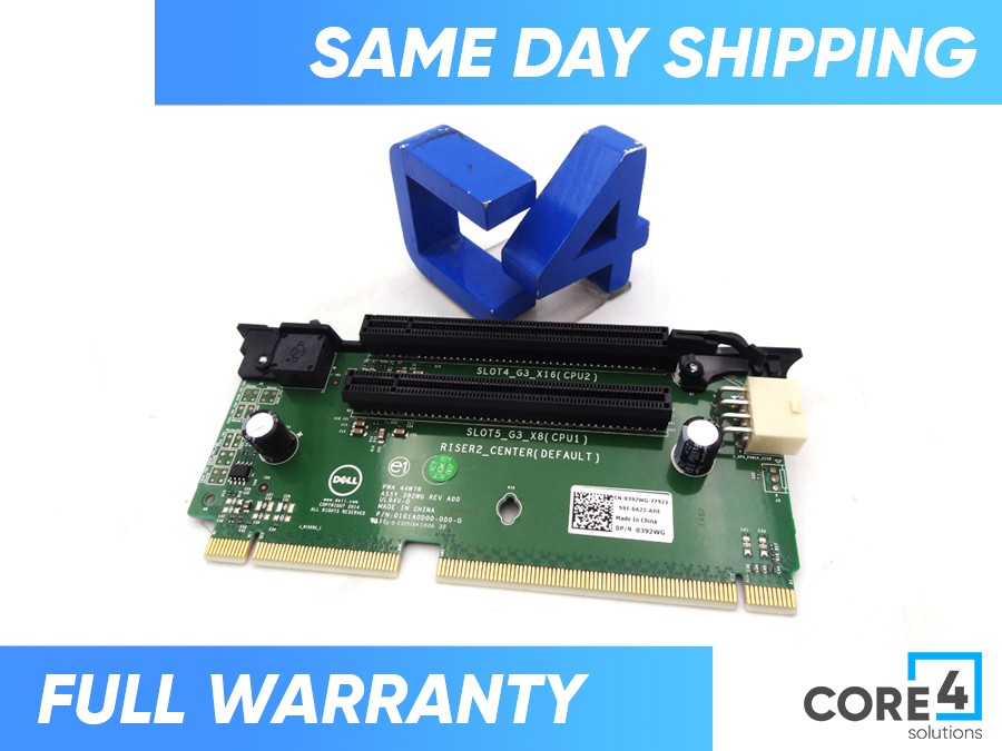 DELL 392WG POWEREDGE R730XD PCI-E RISER 2