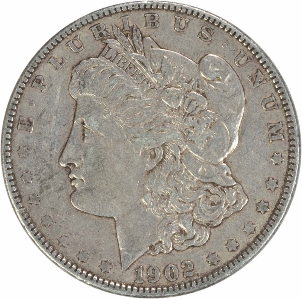 1902 Morgan Silver Dollar EF Uncertified #1015