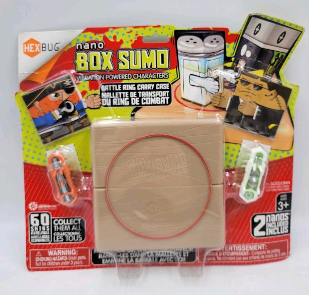 HEXBUG Nano Box Robotic Sumo Wrestler Ring READ