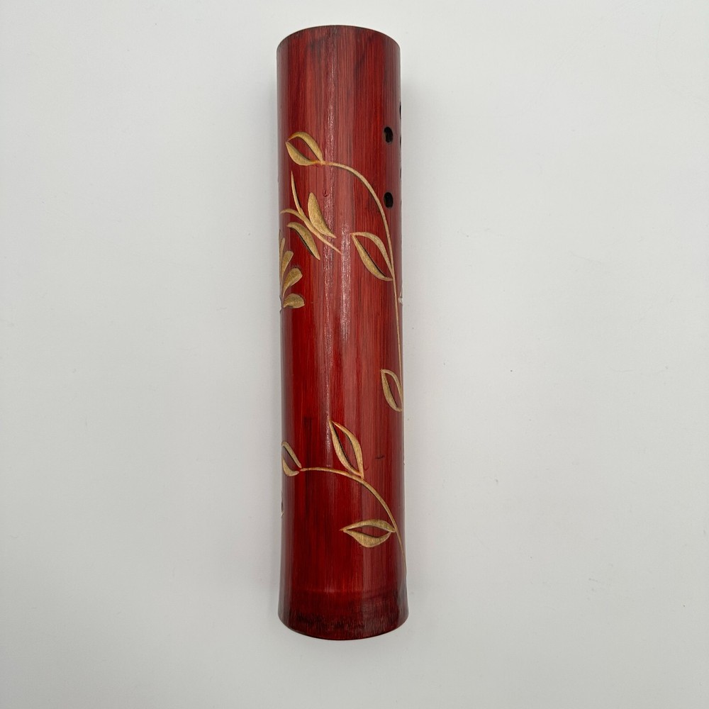 Bamboo Carved Incense Burner / Holder