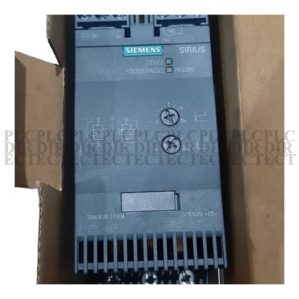 New SIEMENS 3RW3 038-1BB04 Soft Starter