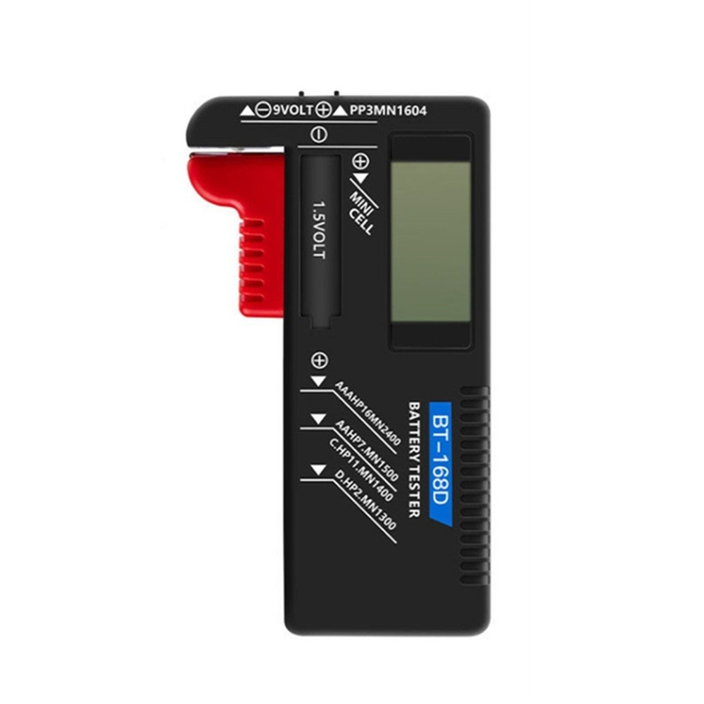 Precise Battery Capacity Testing with LCD Display for Various Battery Types