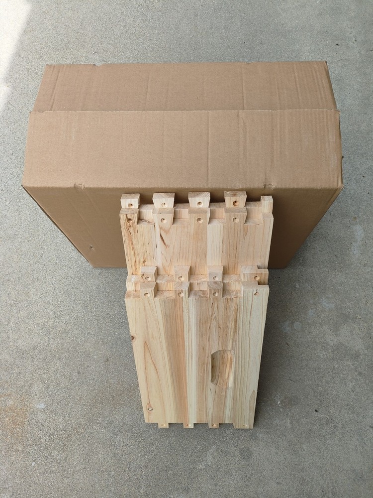 5sets Deep 10 Frame beehive box Langstroth