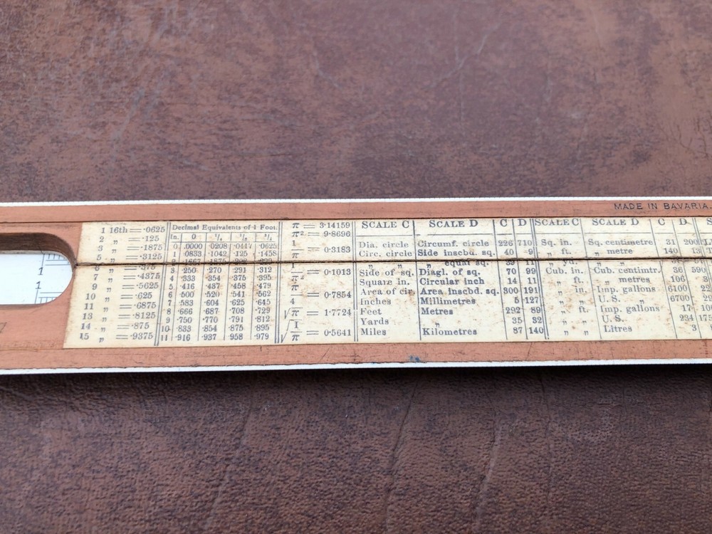 slide ruler