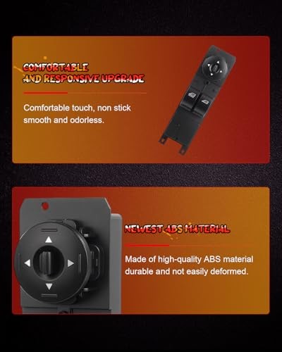 Master Power Window Switch Front Left Driver Side Fit 2012-2018 for Ford