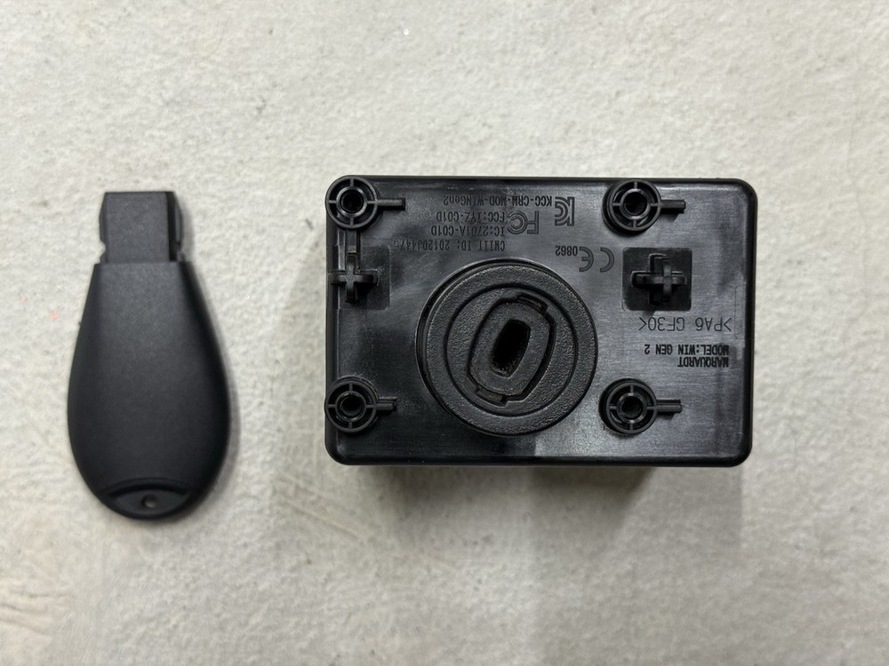 Dodge Chrysler Wireless Ignition Switch Module + Key 68105736 VIN PROGRAMMED