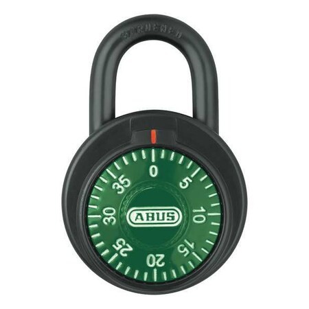 ABUS 78/50 KC Green Combination Padlock, Front, Green
