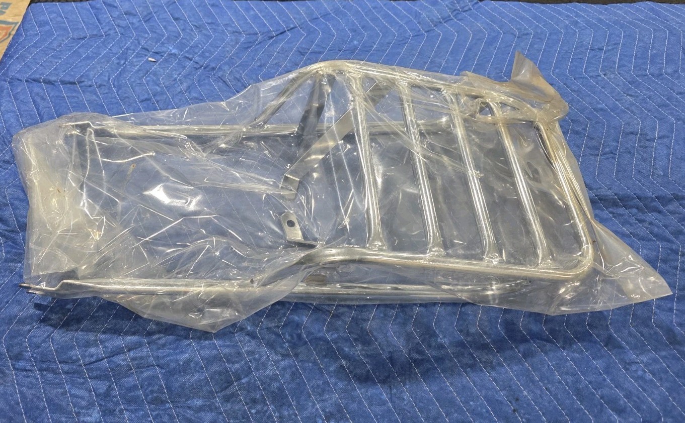 1971 1972 1973 NOS Honda CB350 CB CL 350 CL350 Chrome Rear Luggage Rack Carrier