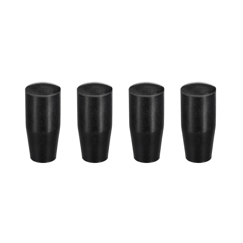 M10x50mm Female Threaded Hand Knobs Cylinder Insert Handles for Mechanical, 4Pcs