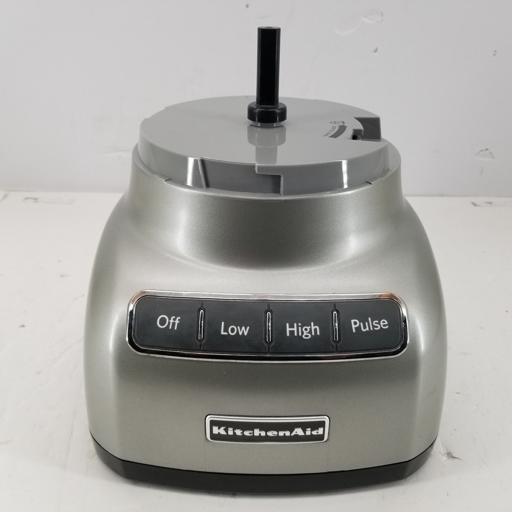 Kitchen Aid Food Processor Motor Base KFP0922CU Silver Tested Works