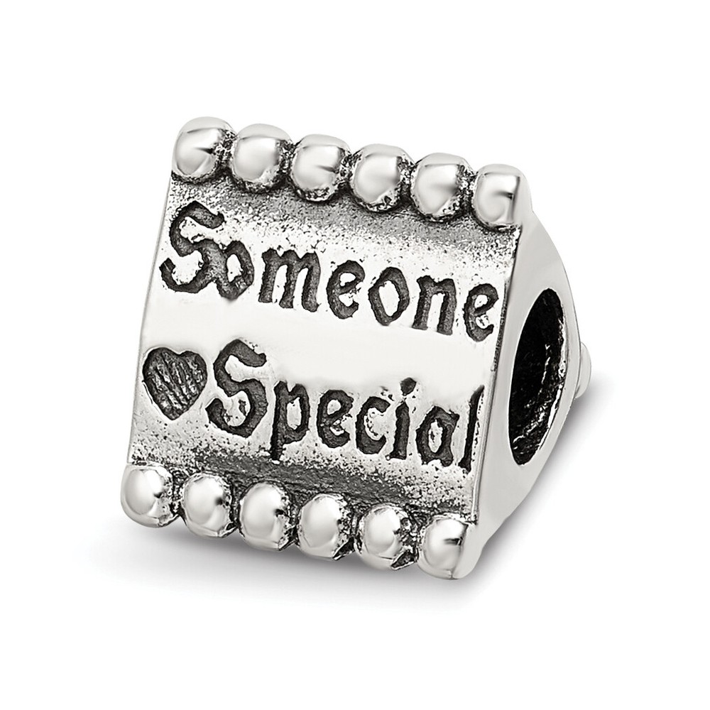 Silver Reflections Someone Special Triangle Bead QRS1404