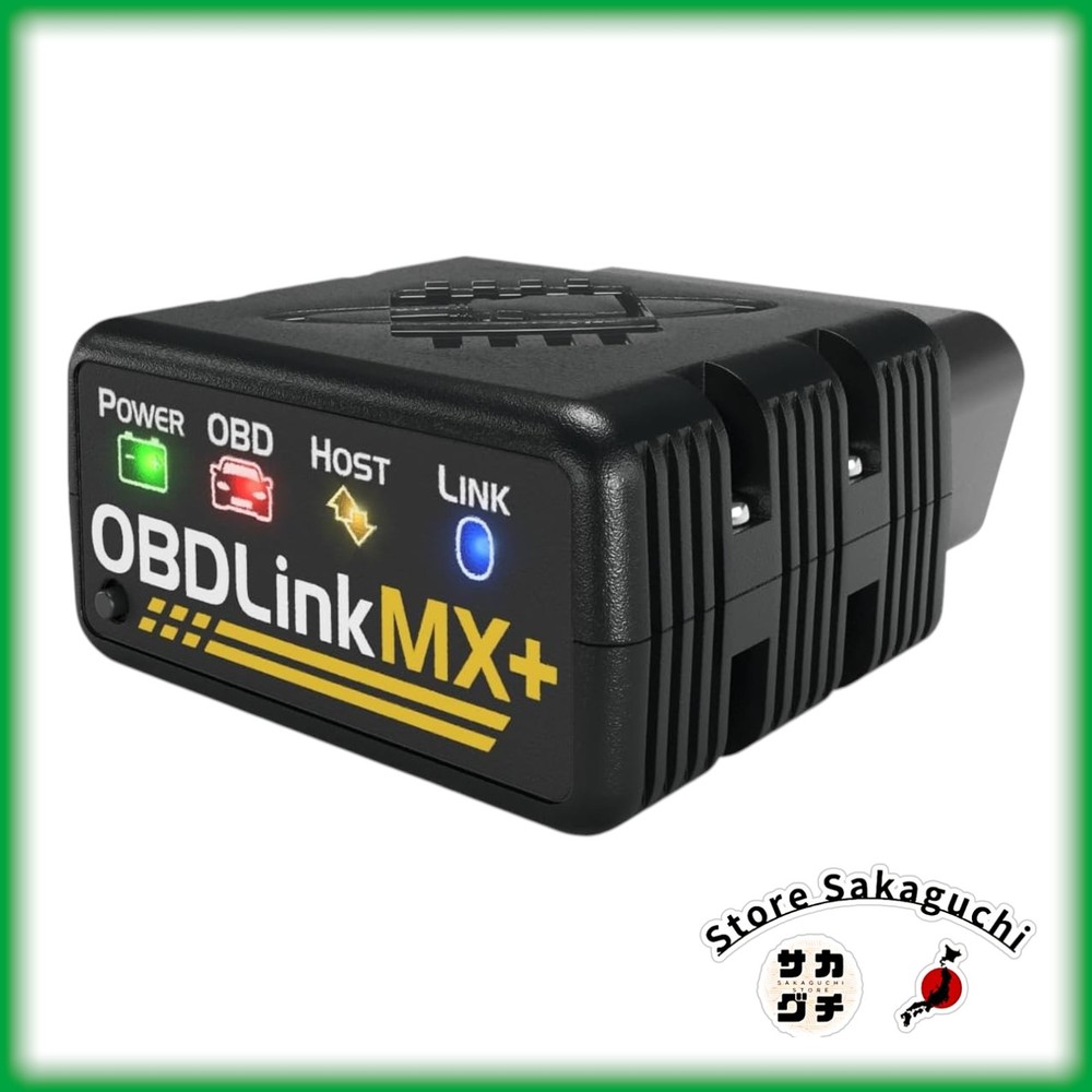 OBDLink MX+ OBD2 Scan Tool with Advanced OEM Diagnostics for iPhone Android