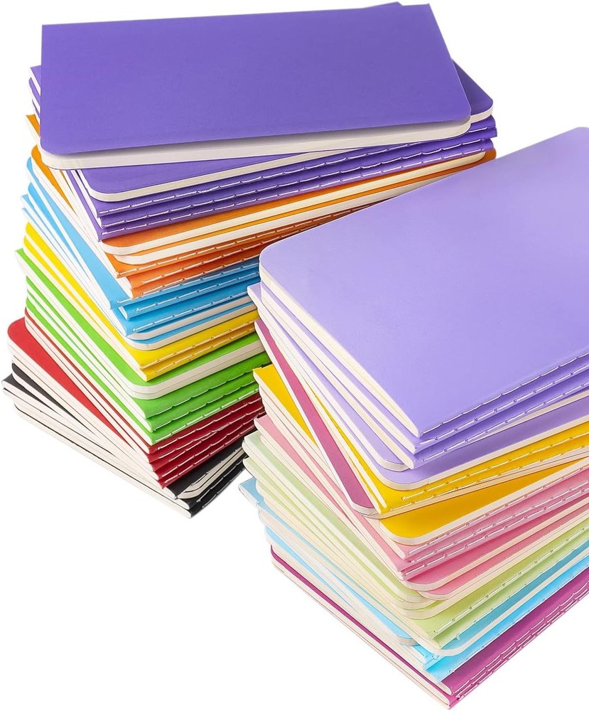 Small Blank Notepads Bulk Mini Poet Notebooks Journal Set